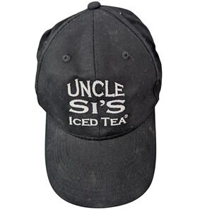 Outdoor Cap Uncle Si's Iced Tea Black Baseball Cap Dad Hat 2014 Black Adjustable